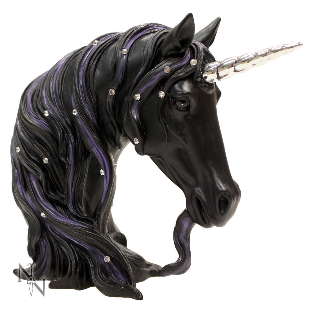 Jewelled Midnight - Unicorn Bust 15cm