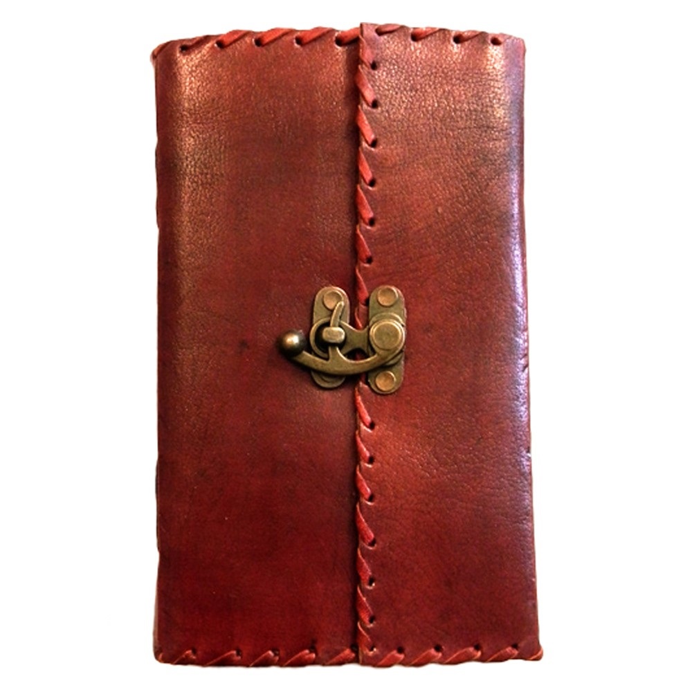 Leather Book of Shadows Journal with Lock - Wiccan & Witchcraft ...