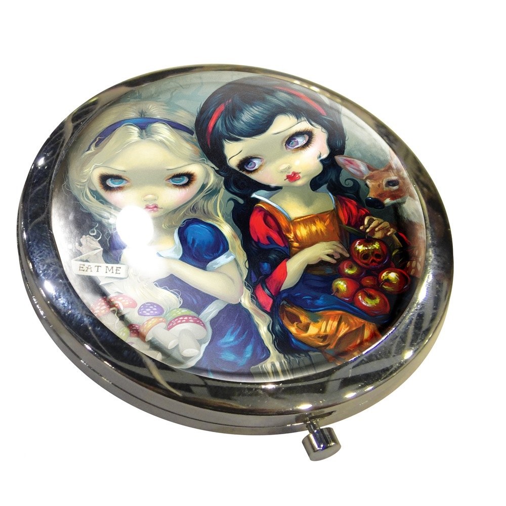 Alice & Snow White Compact Mirror By Jasmine Becket-Griffith - Nemesis ...