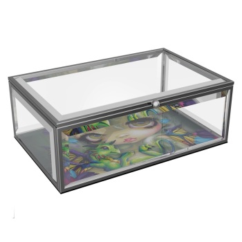 Darling Dragonling Glass Jewellery Box By Jasmine Becket-Griffith