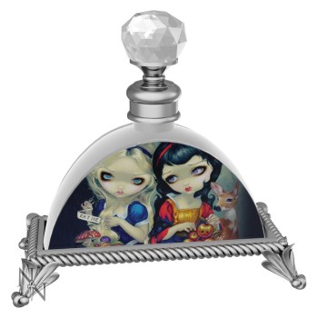 Alice & Snow White Glass Perfume Bottle By Jasmine Becket-Griffith