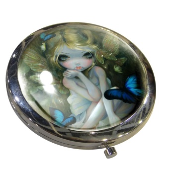 Lily Compact Mirror By Jasmine Becket-Griffith