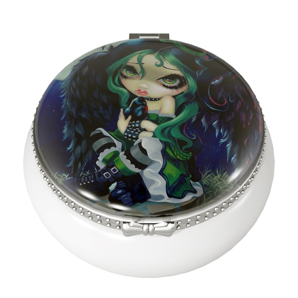 Perched & Sat & Nothing More Trinket Box By Jasmine Becket-Griffith 