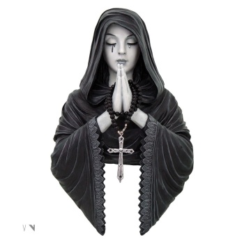 Gothic Prayer Wall Plaque By Anne Stokes