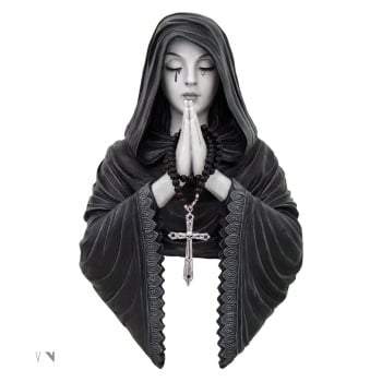 Gothic Prayer Wall Plaque By Anne Stokes