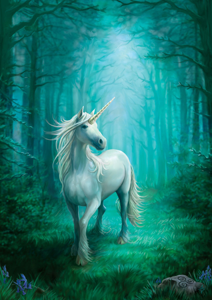 Forest Unicorn By Anne Stokes