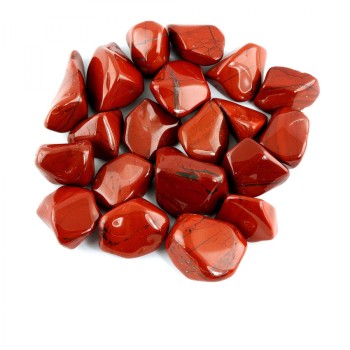 Red Jasper Tumblestone Crystal & Information Card Set