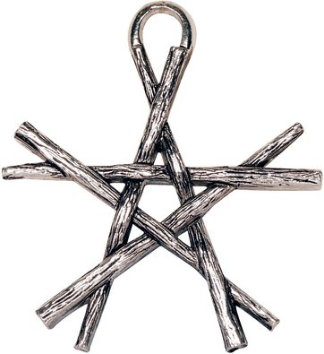Pentagram Of Wands Necklace