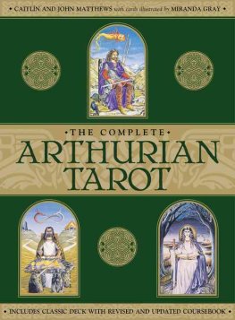 Arthurian Tarot Cards - Card's & Book Set