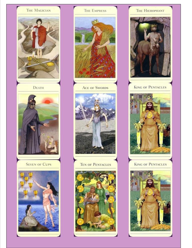 The New Mythic Tarot Deck