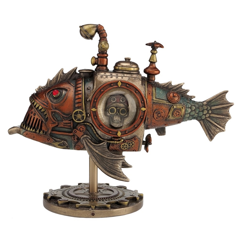 Sub Piranha - Steampunk Figurine 