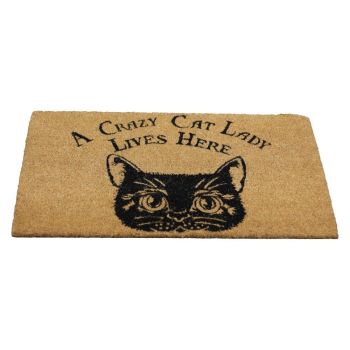 Crazy Cat Lady Doormat 