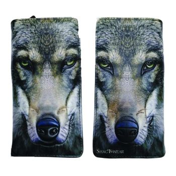 Portrait of a Wolf Purse (Large)