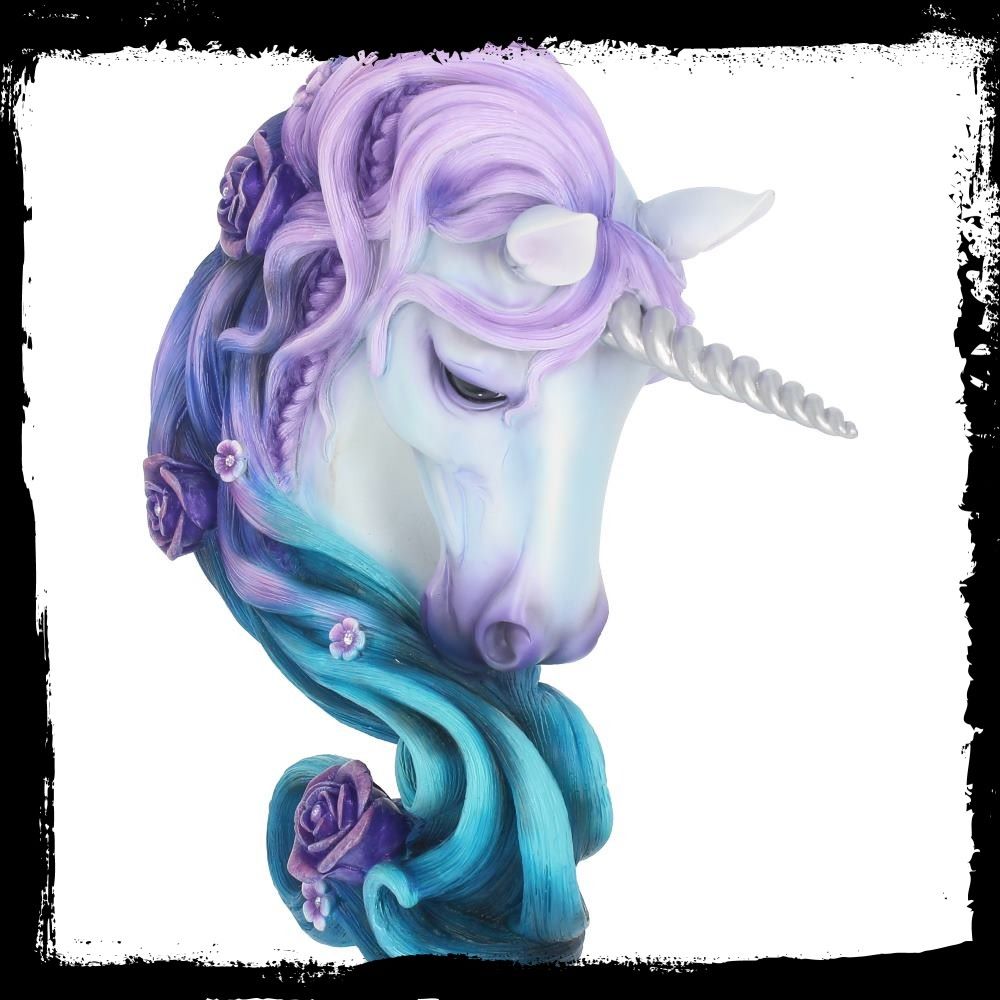 Pure Elegance Unicorn Bust