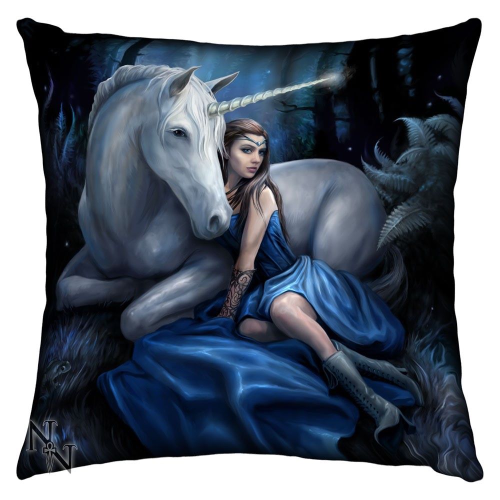 Blue Moon 42cm Silk Finish Cushion