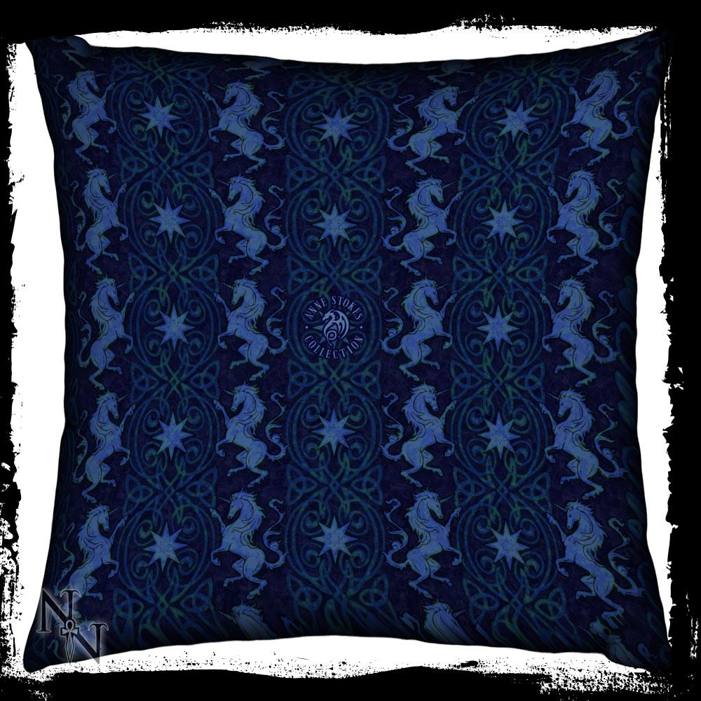 Blue Moon 42cm Silk Finish Cushion