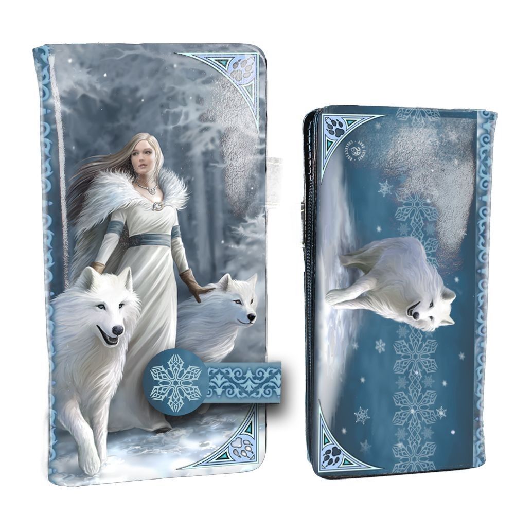 Winter Guardians By Anne Stokes -  Embossed Purse