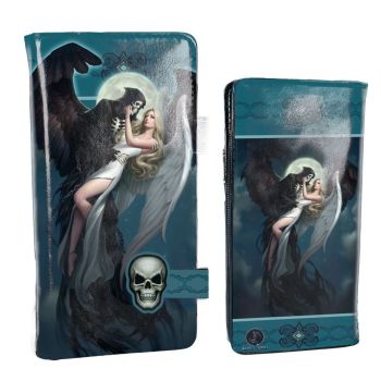 Angel and The Reaper By James Ryman - Embossed Purse