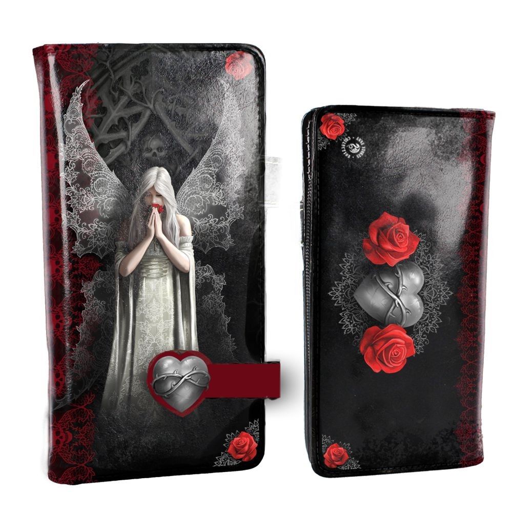 Only Love Remains By Anne Stokes - Embossed Purse