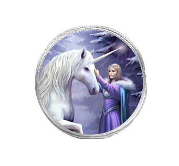Pure Magic By Anne Stokes - Round Coin Purse