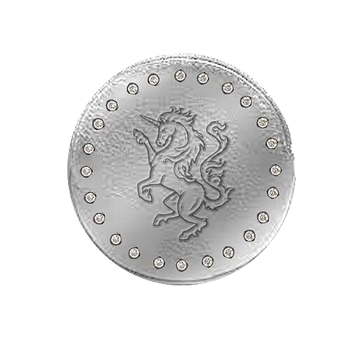 Starlight By Anne Stokes - Round Coin Purse