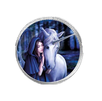 Solace By Anne Stokes - Round Coin Purse