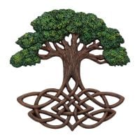 Tree Of Life - Wall Plaque - Painted