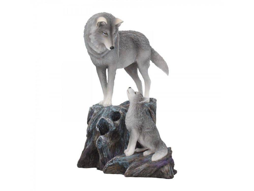 Guidance By Lisa Parker - Wolf & Pup Figurine
