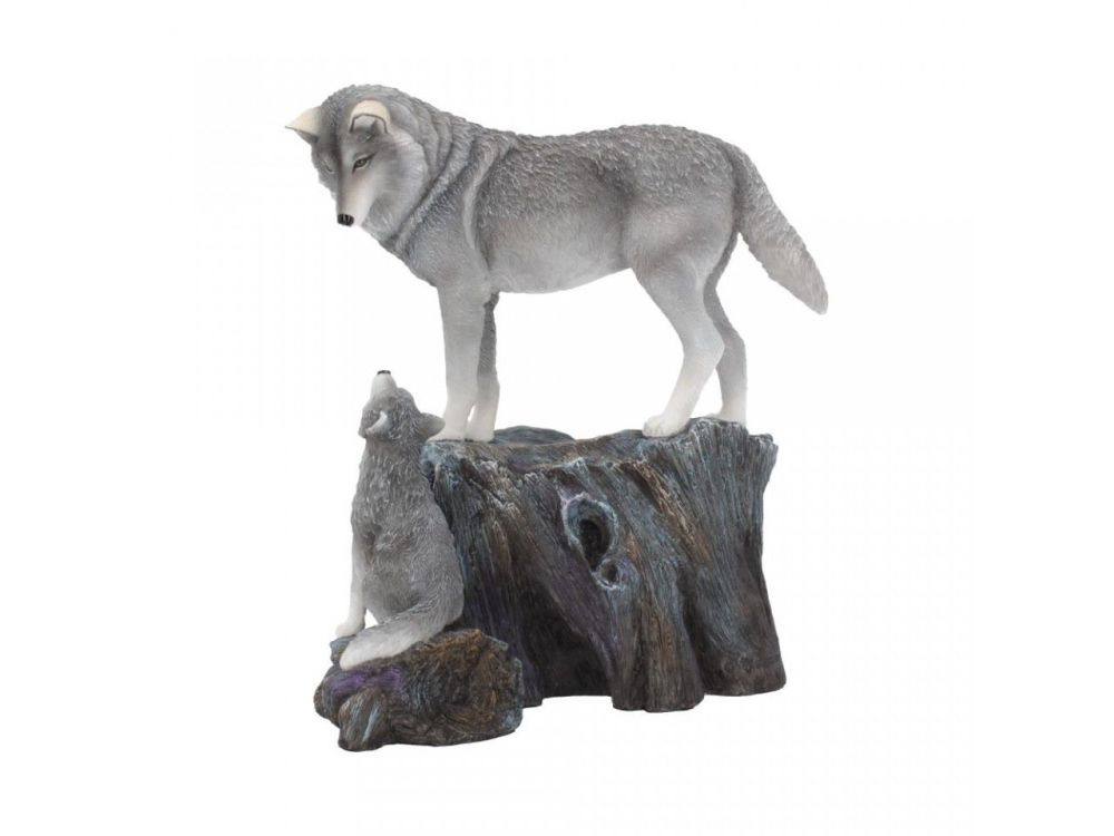 Guidance By Lisa Parker - Wolf & Pup Figurine