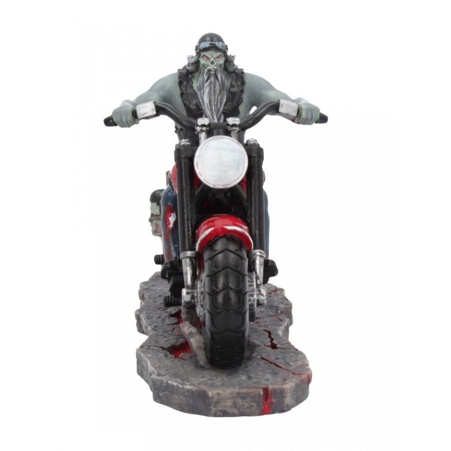 Zombie Biker Figurine By James Ryman