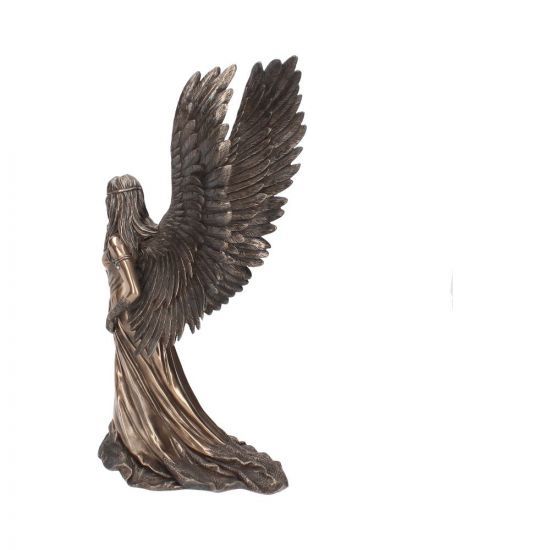 Spirit Guide - Bronze Angel Figurine By Anne Stokes