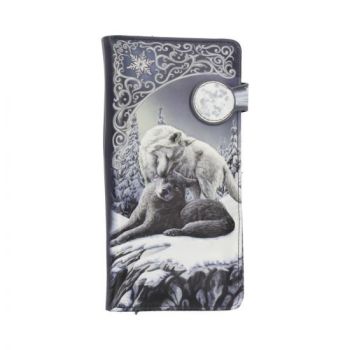 Snow Kisses - Wolves - Embossed Purse