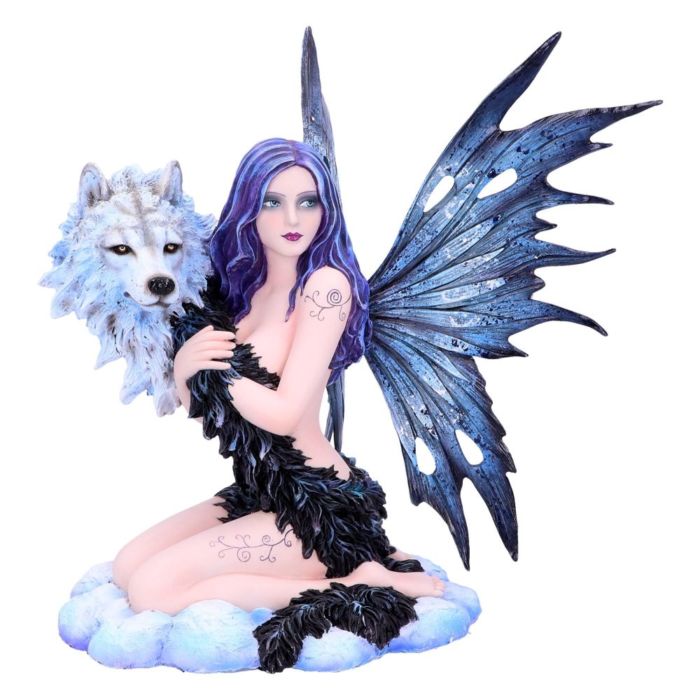 Spirit Wolf - Fairy & Wolf Spirit Figurine