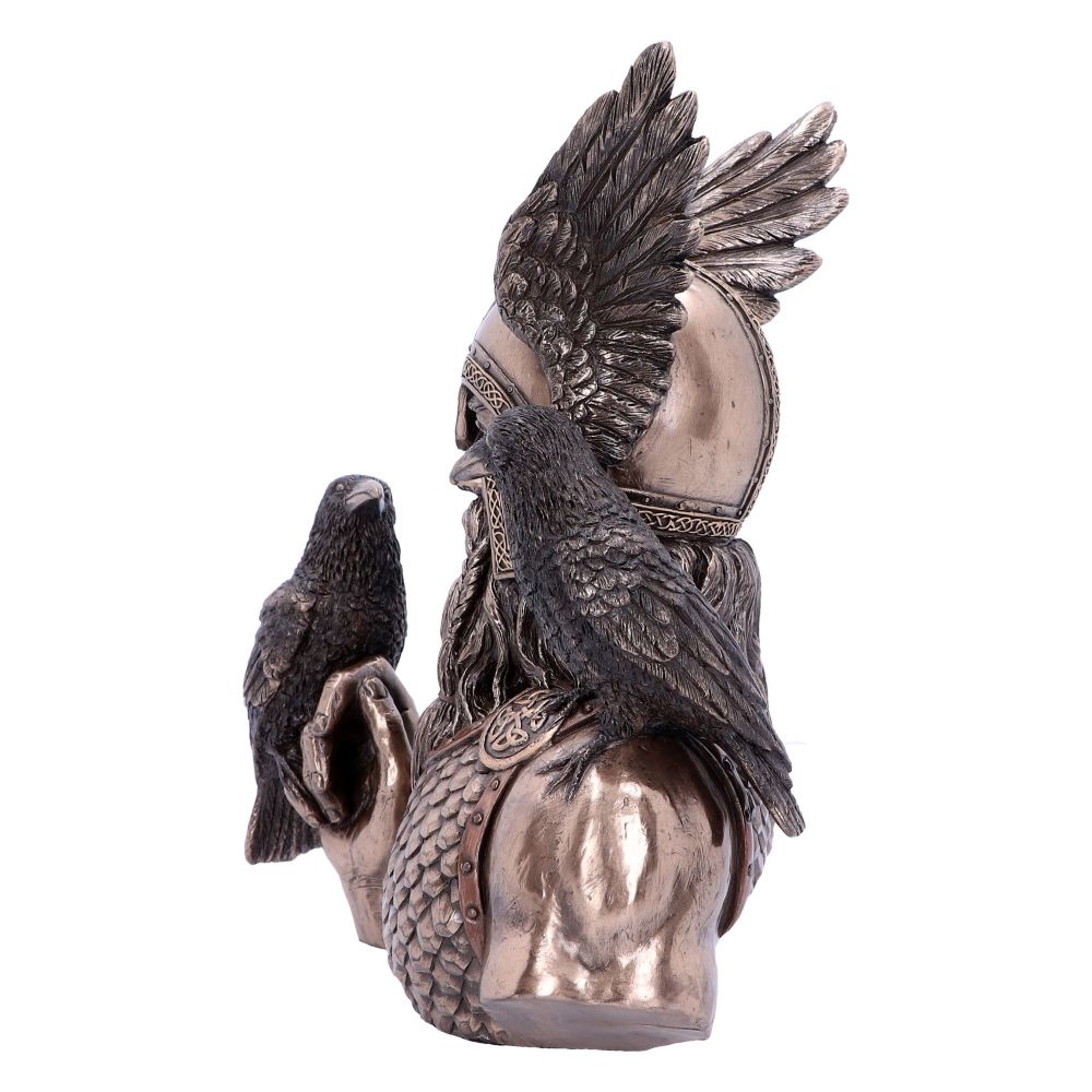 Odins Messengers - Norse God Odin Bust
