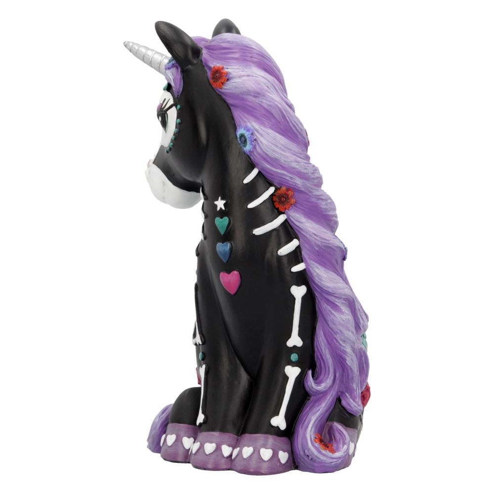 Sugarcorn - Calavera Unicorn Figurine