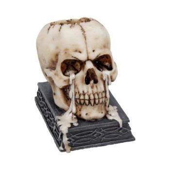 Tears of Time - Skull Tealight Candle Holder