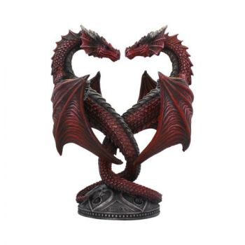 Dragon Heart Candle Holder By Anne Stokes - Valentines Edition