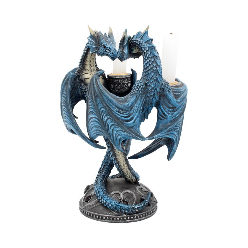 Dragon Heart - Candlestick Holder By Anne Stokes