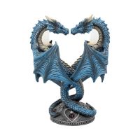 Dragon Heart Candle Holder By Anne Stokes