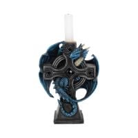 Draco Candela Candle Holder By Anne Stokes