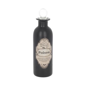 Black Cat Apothecary Poison Bottle