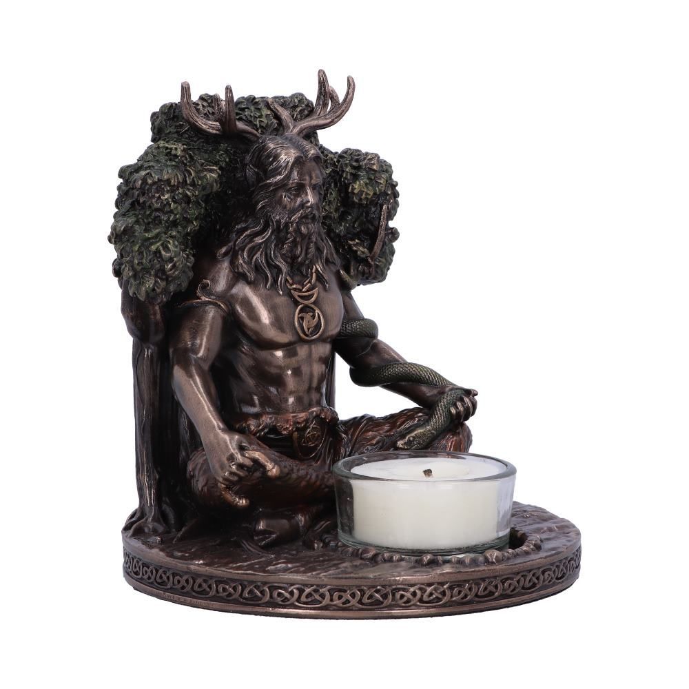 Cernunnos (Celtic Horned God) - Tealight Candle Holder