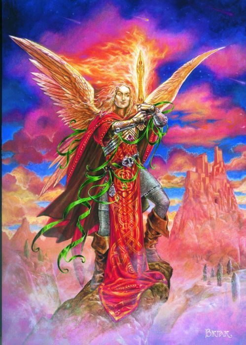 Michael - Archangel Greeting Card