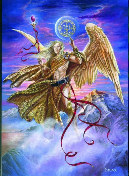 Raphael  - Arch Angel Greetings Card