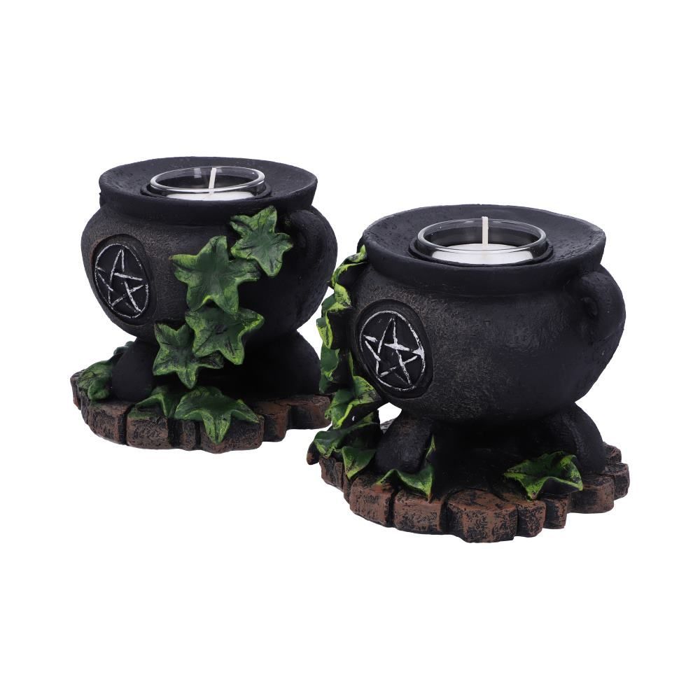 Ivy Cauldron - Tealight Candle Holders (Set of 2)