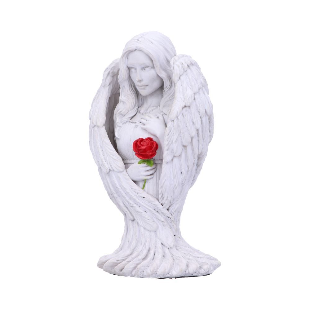 Angel Blessing By James Ryman - Angel With Rose Bust (15cm)