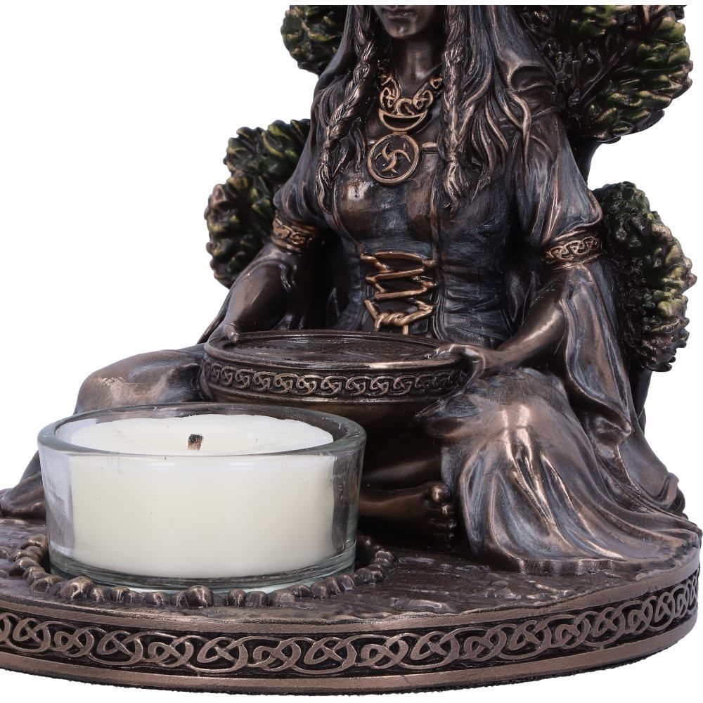 Danu (Celtic Mother Goddess) - Tealight Candle Holder
