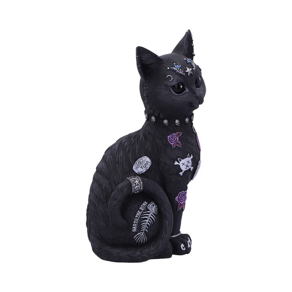 Bad To The Bone - Cat Figurine