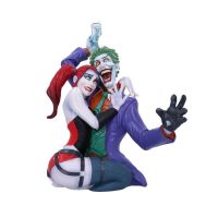 Officially Licensed DC Comics The Joker and Harley Quinn Bust Figurine