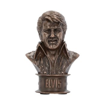 Officially Licensed Elvisly Yours Elvis Bust Figurine (18cm)